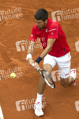 Tennis Match Novak Djokovic vs Andy Murray in Madrid
