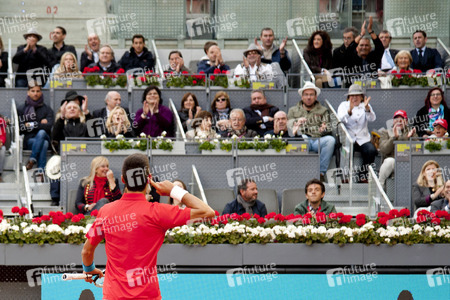 Tennis Match Novak Djokovic vs Andy Murray in Madrid