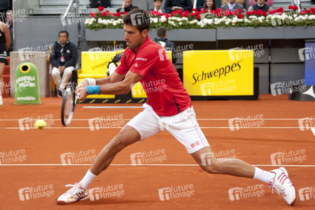 Tennis Match Novak Djokovic vs Andy Murray in Madrid