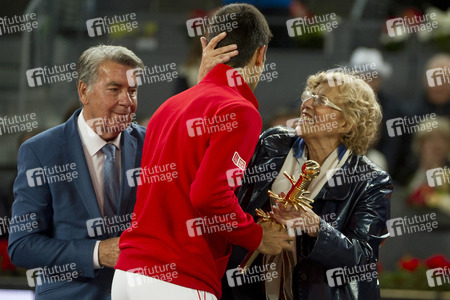 Tennis Match Novak Djokovic vs Andy Murray in Madrid