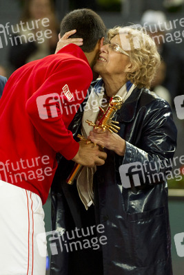 Tennis Match Novak Djokovic vs Andy Murray in Madrid
