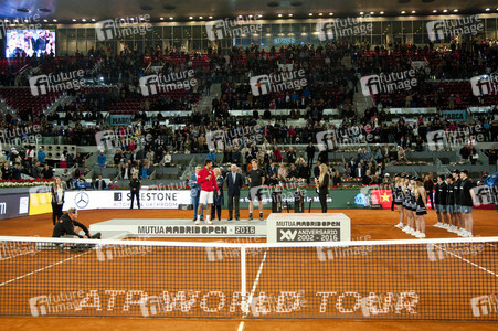 Tennis Match Novak Djokovic vs Andy Murray in Madrid
