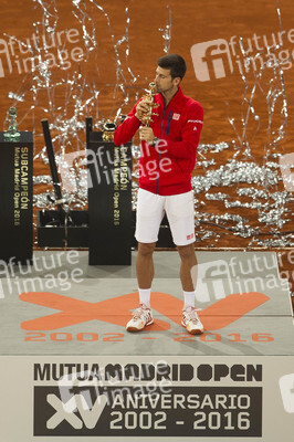 Tennis Match Novak Djokovic vs Andy Murray in Madrid