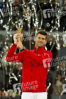 Tennis Match Novak Djokovic vs Andy Murray in Madrid
