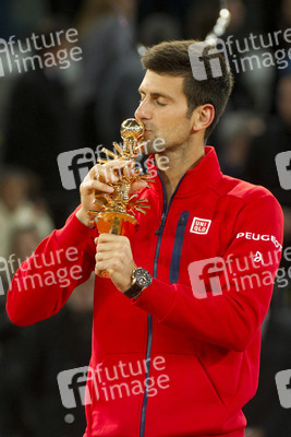 Tennis Match Novak Djokovic vs Andy Murray in Madrid