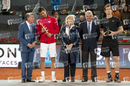 Tennis Match Novak Djokovic vs Andy Murray in Madrid