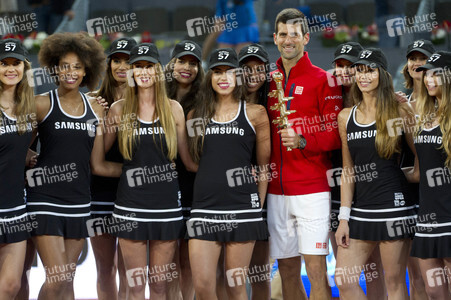 Tennis Match Novak Djokovic vs Andy Murray in Madrid