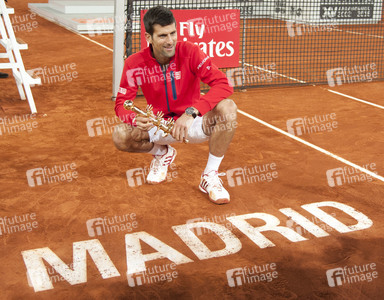 Tennis Match Novak Djokovic vs Andy Murray in Madrid