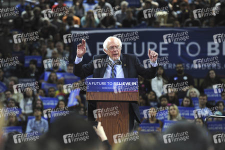Wahlkampfrede von Bernie Sanders in New York