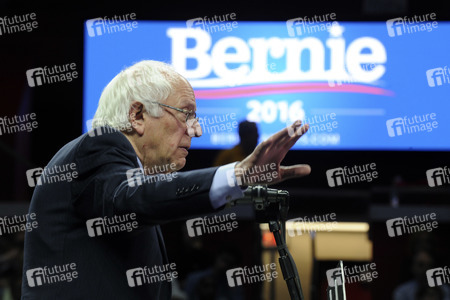 Wahlkampfrede von Bernie Sanders in New York