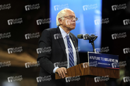 Wahlkampfrede von Bernie Sanders in New York