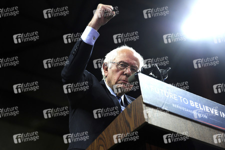 Wahlkampfrede von Bernie Sanders in New York