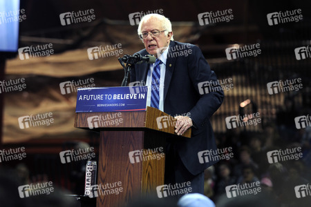 Wahlkampfrede von Bernie Sanders in New York