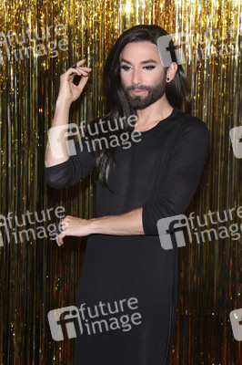Enthüllung der Wachsfigur von Conchita Wurst in Berlin