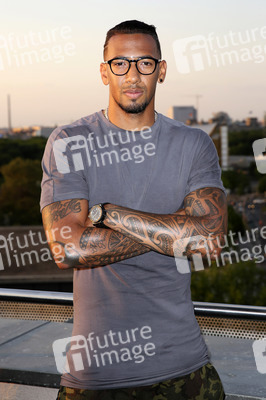Jerome Boateng präsentiert seine Brillenkollektion in Berlin