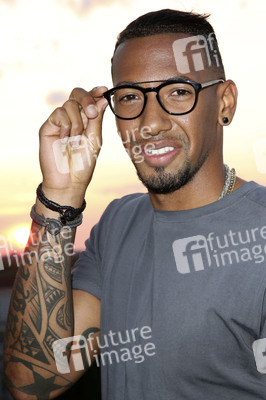Jerome Boateng präsentiert seine Brillenkollektion in Berlin