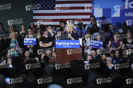 Walkampfrede von Hillary Clinton in New Jersey