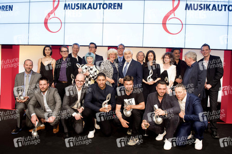 8. Verleihung des Deutschen Musikautorenpreises 2016 in Berlin