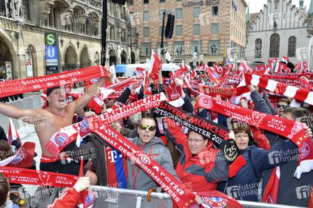 Meisterfeier des FC Bayern München