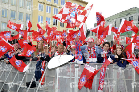 Meisterfeier des FC Bayern München