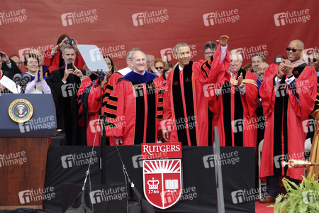 Barack Obama erhält Ehrendoktorwürde in New Brunswick