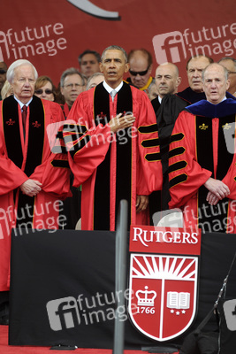 Barack Obama erhält Ehrendoktorwürde in New Brunswick
