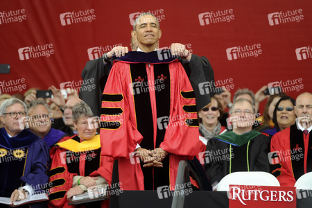 Barack Obama erhält Ehrendoktorwürde in New Brunswick