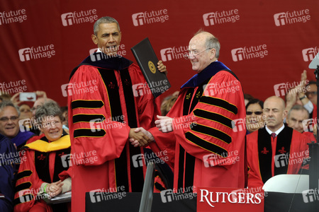 Barack Obama erhält Ehrendoktorwürde in New Brunswick