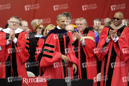 Barack Obama erhält Ehrendoktorwürde in New Brunswick