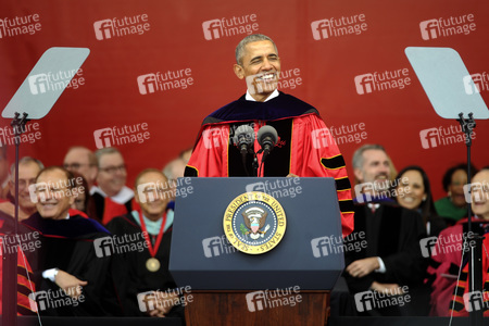Barack Obama erhält Ehrendoktorwürde in New Brunswick