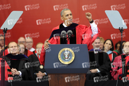 Barack Obama erhält Ehrendoktorwürde in New Brunswick