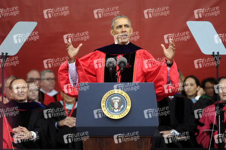 Barack Obama erhält Ehrendoktorwürde in New Brunswick