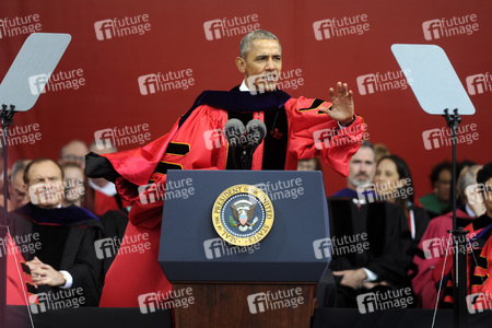 Barack Obama erhält Ehrendoktorwürde in New Brunswick