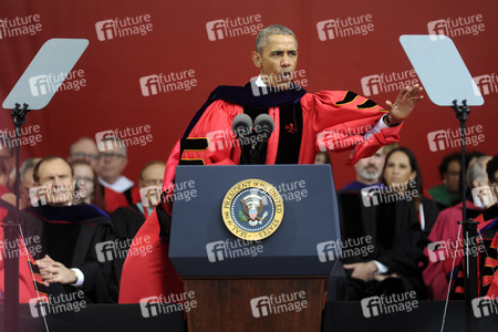 Barack Obama erhält Ehrendoktorwürde in New Brunswick
