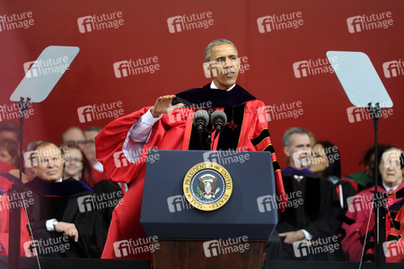 Barack Obama erhält Ehrendoktorwürde in New Brunswick