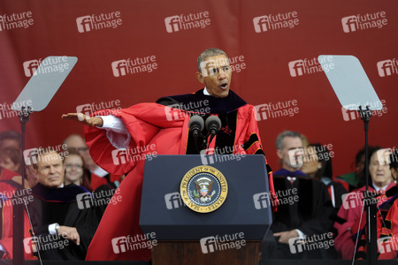 Barack Obama erhält Ehrendoktorwürde in New Brunswick