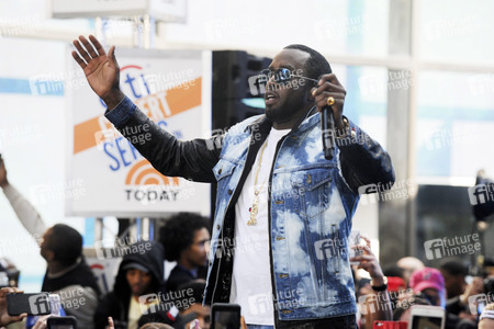 Puff Daddy and the Family in der NBC-Show 'Today' in New York