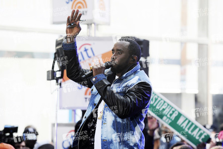 Puff Daddy and the Family in der NBC-Show 'Today' in New York