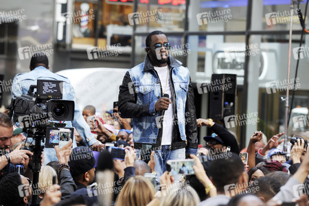 Puff Daddy and the Family in der NBC-Show 'Today' in New York