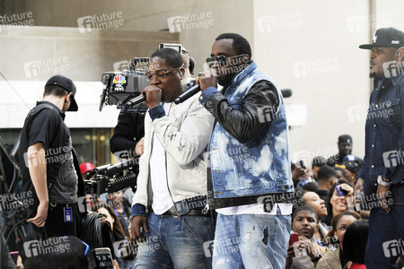 Puff Daddy and the Family in der NBC-Show 'Today' in New York