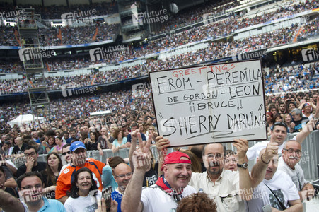 Konzert von Bruce Springsteen and the E Street Band in Madrid
