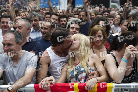 Konzert von Bruce Springsteen and the E Street Band in Madrid