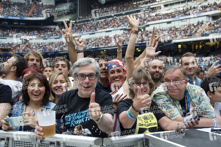 Konzert von Bruce Springsteen and the E Street Band in Madrid