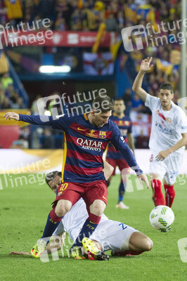Endspiel FC Barcelona vs FC Sevilla in Madrid