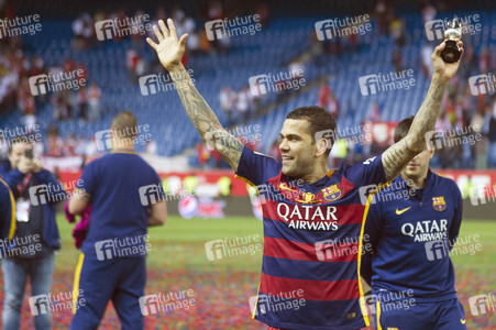 Endspiel FC Barcelona vs FC Sevilla in Madrid
