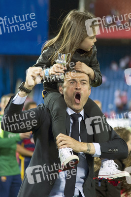 Endspiel FC Barcelona vs FC Sevilla in Madrid