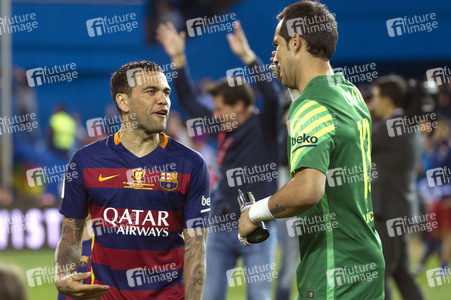 Endspiel FC Barcelona vs FC Sevilla in Madrid