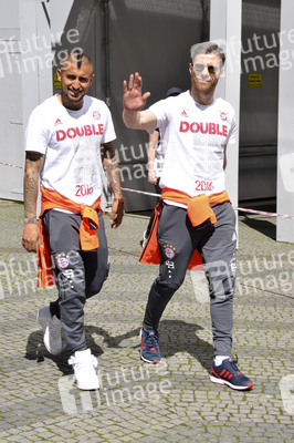 DFB-Pokalfeier des FC Bayern München