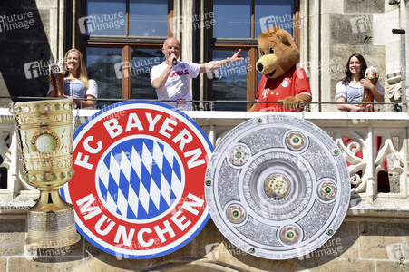 DFB-Pokalfeier des FC Bayern München