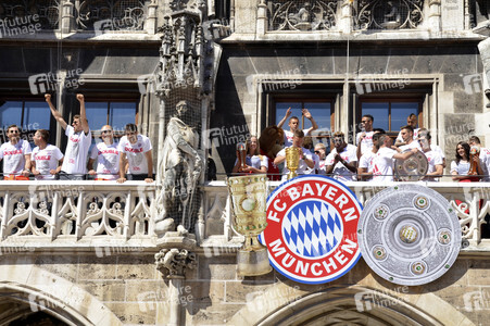 DFB-Pokalfeier des FC Bayern München